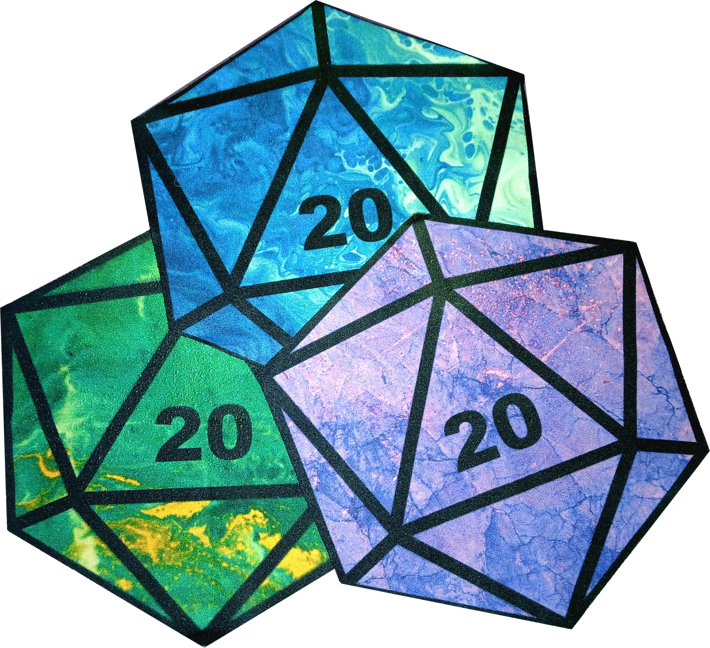 Natural 20 D20 Wipe and Roll for Perception Carry Case