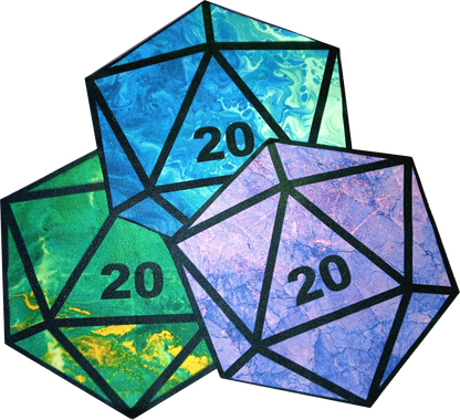 Natural 20 D20 Wipe and Roll for Perception Carry Case