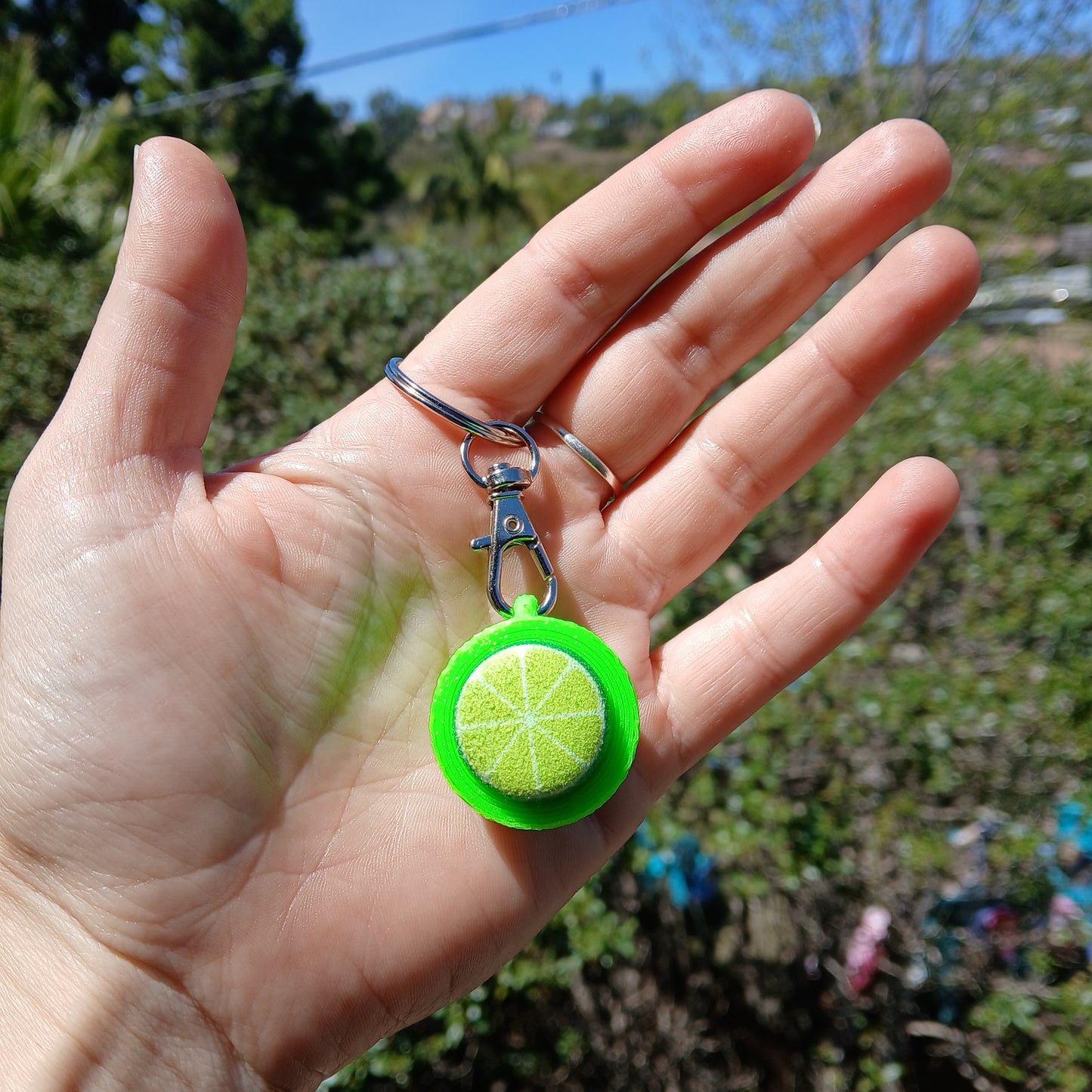 Fruit Slice Mini Mudgee Keychain