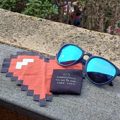 Pixel Heart Wipe and Take This Carry Case
